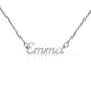 Script Mt Name Necklace