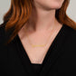 Script Mt Name Necklace with Heart