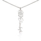 Flower Name Necklace