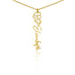 Flower Name Necklace