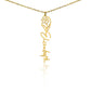 Flower Name Necklace